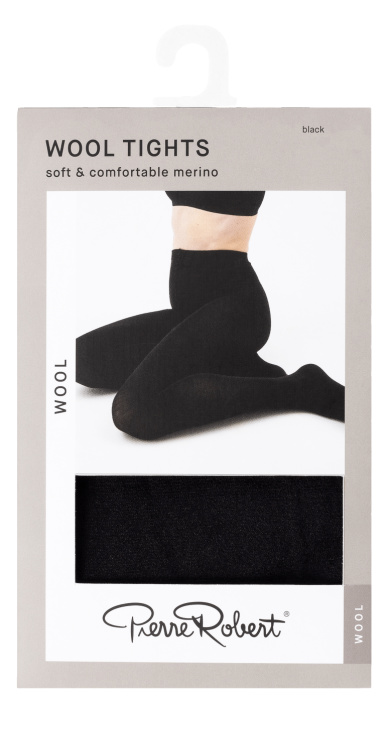 Product Image for Wool Tights Black 36-40 Pierre Robert