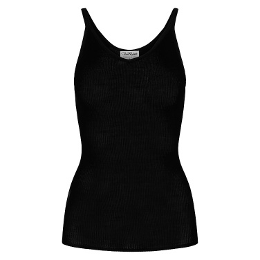 Wool Singlet Jet Black Xl Pierre Robert