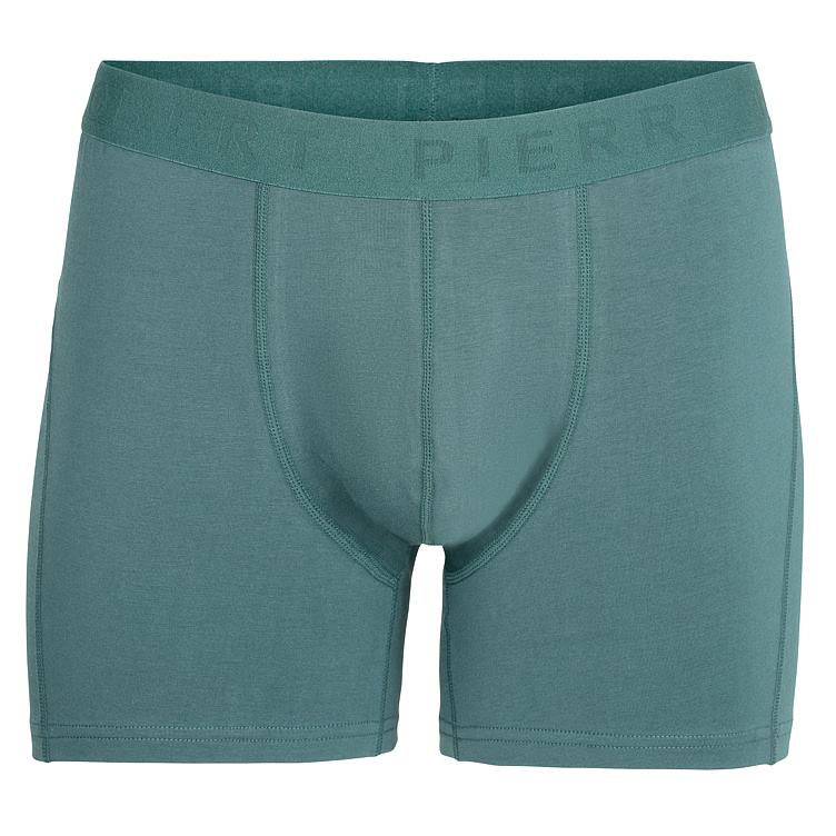 Bilde av Boxer Cotton Men Sea/White/Grey L Pierre Robert