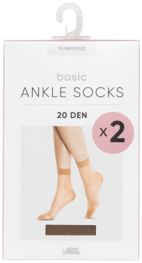 Ankle Socks Basic Sunkissed 36-41 La Mote
