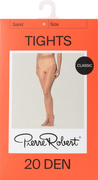 Tights 20 Den Sand 44-48 Pierre Robert