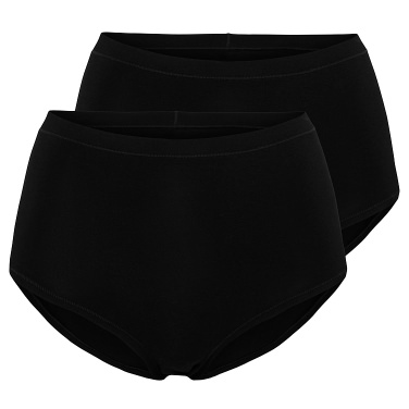 Truse High Waist Cotton X2 Black L Pierre Robert