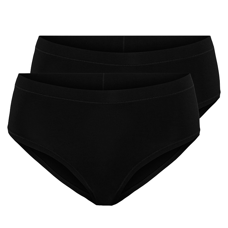 Product Image for Truse Cotton X2 Dame Black M Pierre Robert