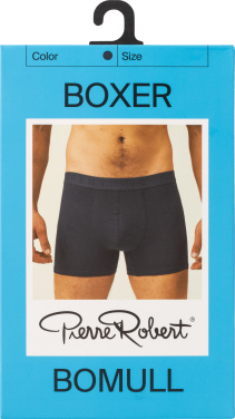 Boxer Cotton Men Navy L Pierre Robert