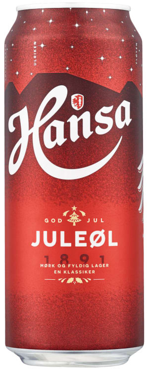 Hansa Juleøl 0,5l boks