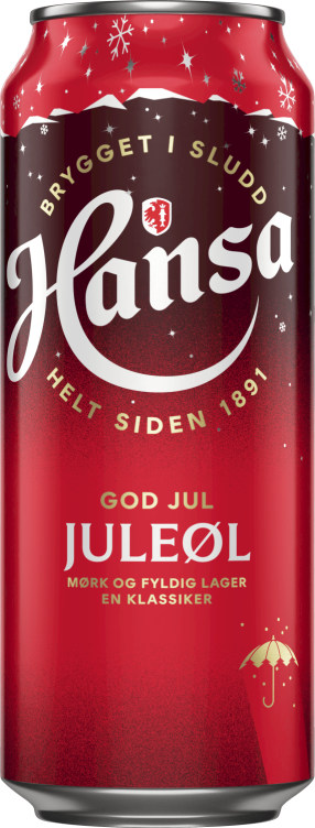 Hansa Juleøl 0,50l 6pk