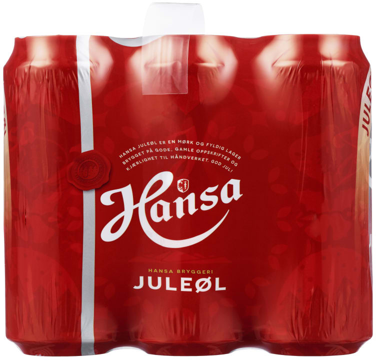 Hansa Juleøl 0,5lx6 boks