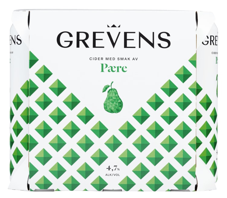 Grevens Cider Pære 0,5lx6 boks