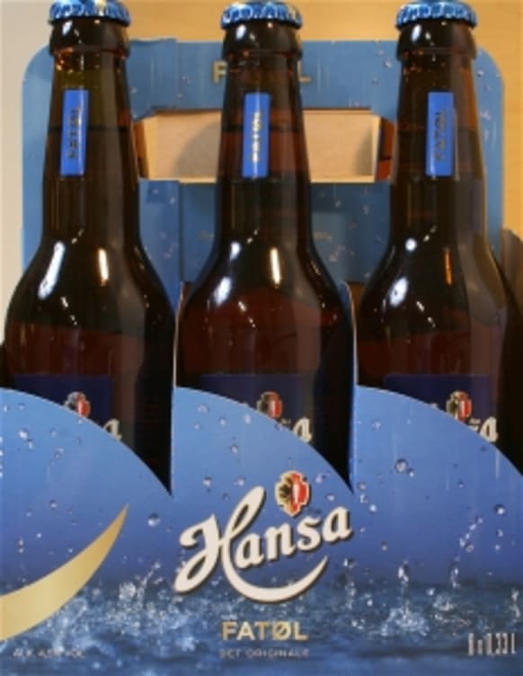 Hansa Fatøl 0,33lx6 flaske