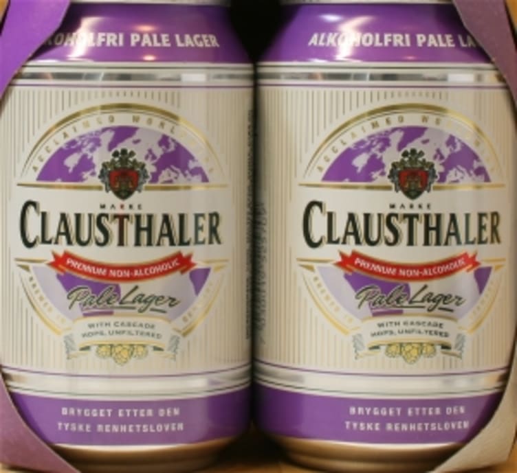 Clausthaler Pale Lager 0,33lx4 boks