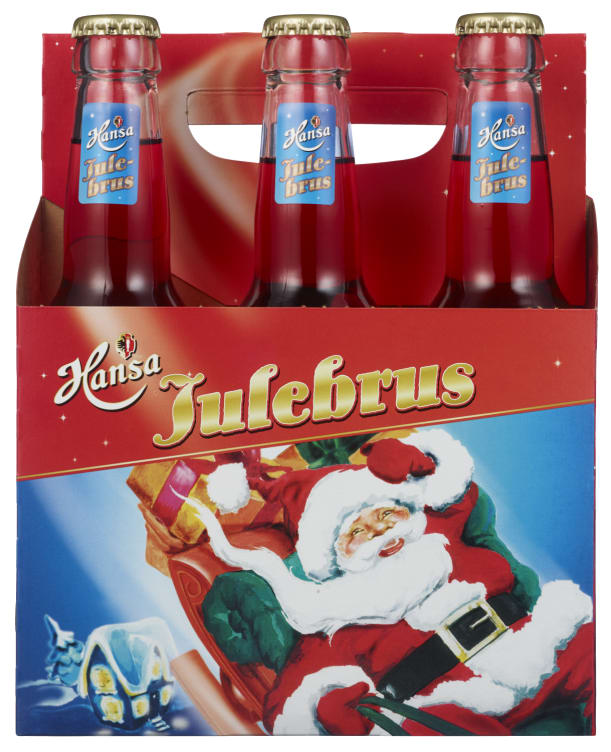 Hansa Julebrus 0,33lx6 flaske