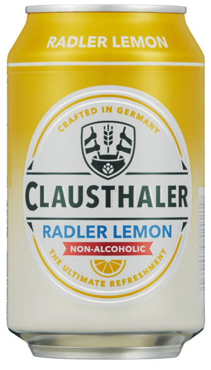 Clausthaler Radler Lemon 0,33l boks