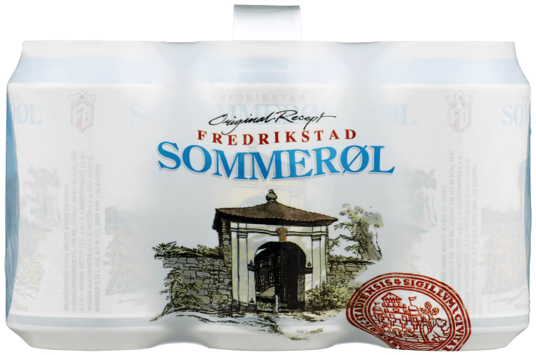 Fredrikstad Sommer Øl 0,33lx6 boks