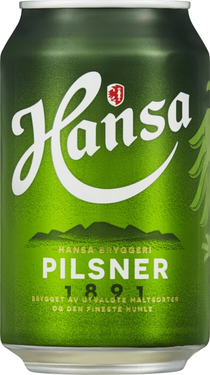 Hansa Pilsner 0,33l boks