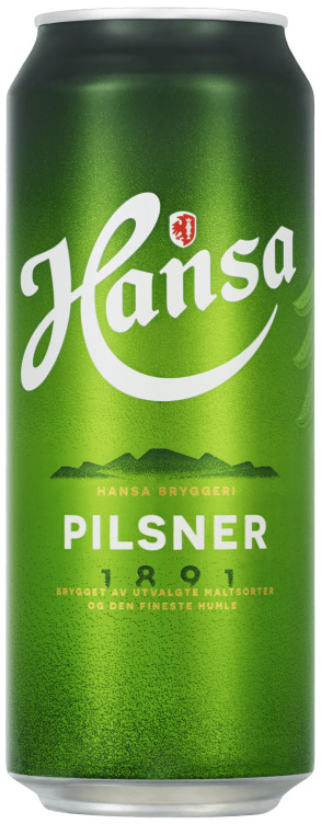Hansa Pilsner 0,5l boks