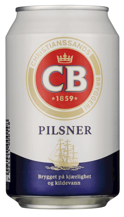 Cb Pilsner 0,33l boks