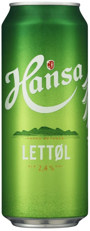Hansa Lettøl 0,5l boks