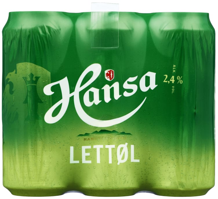 Hansa Lettøl 0,5lx6 boks