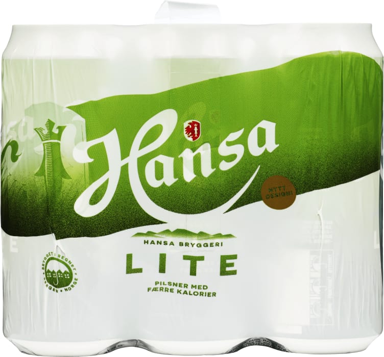 Hansa Pilsner Lite 0,5lx6 boks