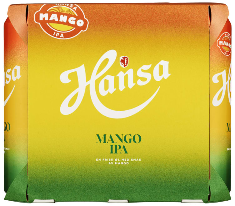 Hansa Mango Ipa 0,5lx6 boks