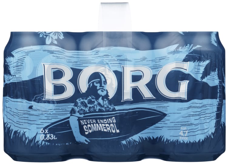 Borg Sommerøl 0,33lx6 boks