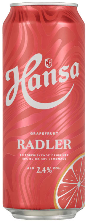 Hansa Radler Grapefrukt 0,5l boks
