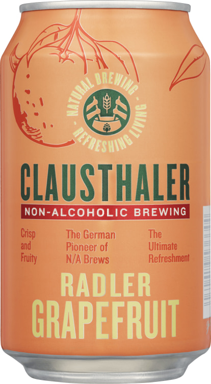 Clausthaler Radler Grapefruit 0,33l boks