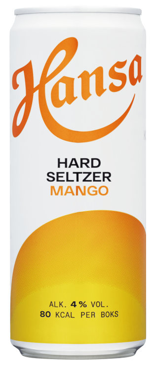 Hansa Hard Seltzer Mango 0,33l boks Sleek