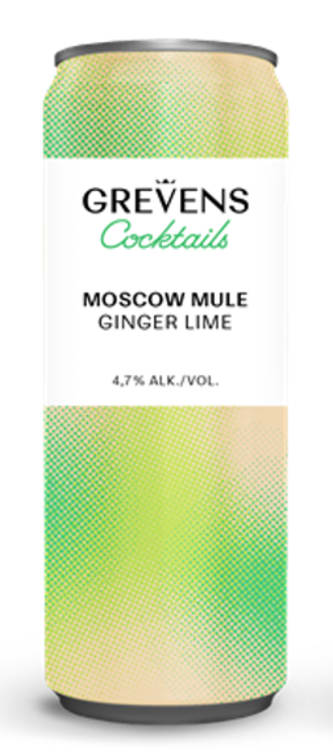 Grevens Cocktails Moscow Mule 0,33l boks