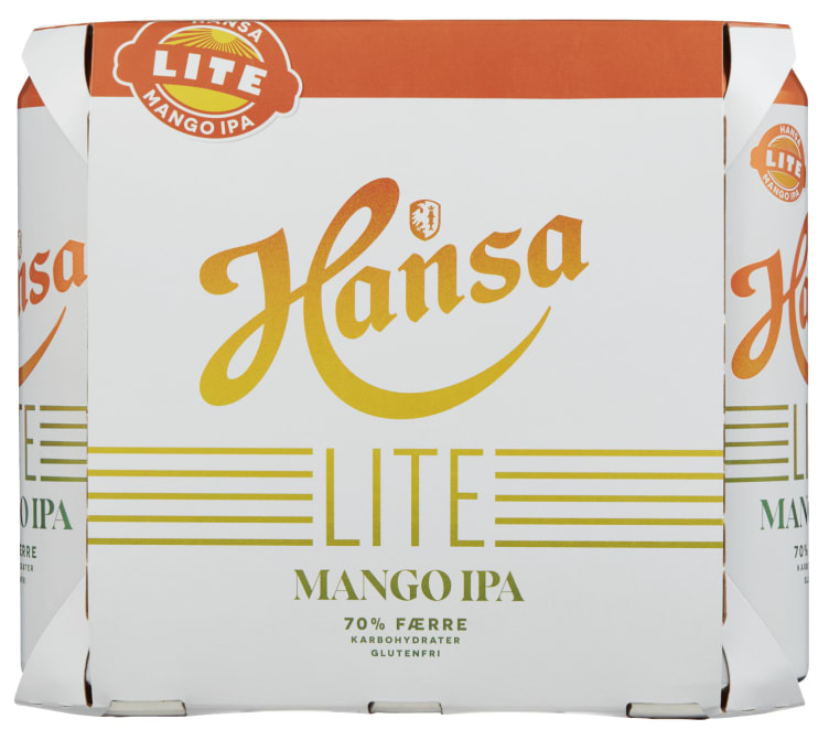 Hansa Mango Ipa Lite 0,5lx6 boks
