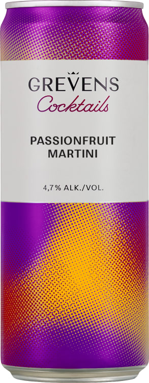 Grevens Cocktails Passionfruit 0,33l boks
