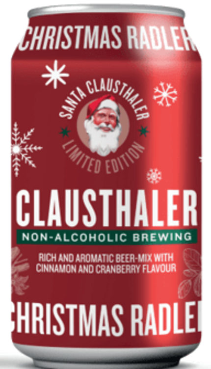 Clausthaler Christmas Radler 0,33lx6 boks