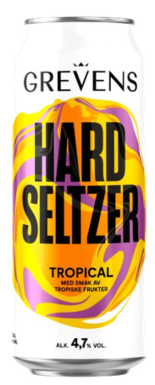 Grevens Hard Seltzer Tropical 0,5lx6 boks