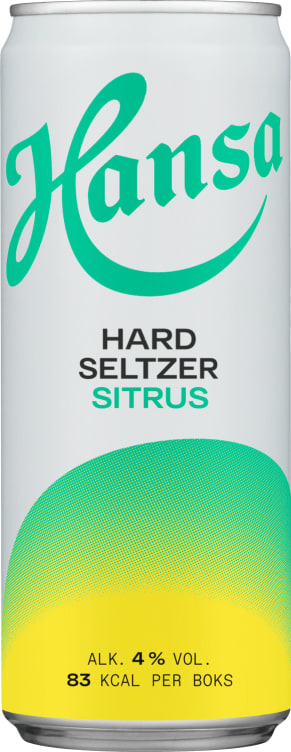 Hansa Hard Seltzer Sitrus 0,33l boks