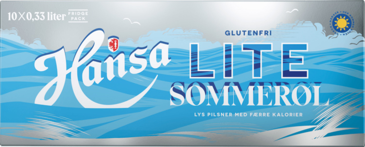 Hansa Sommerøl Lite 0,33lx10 boks