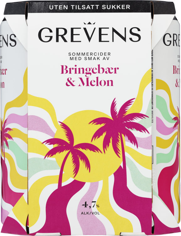 Grevens Cider Sommer 0,5lx4 boks