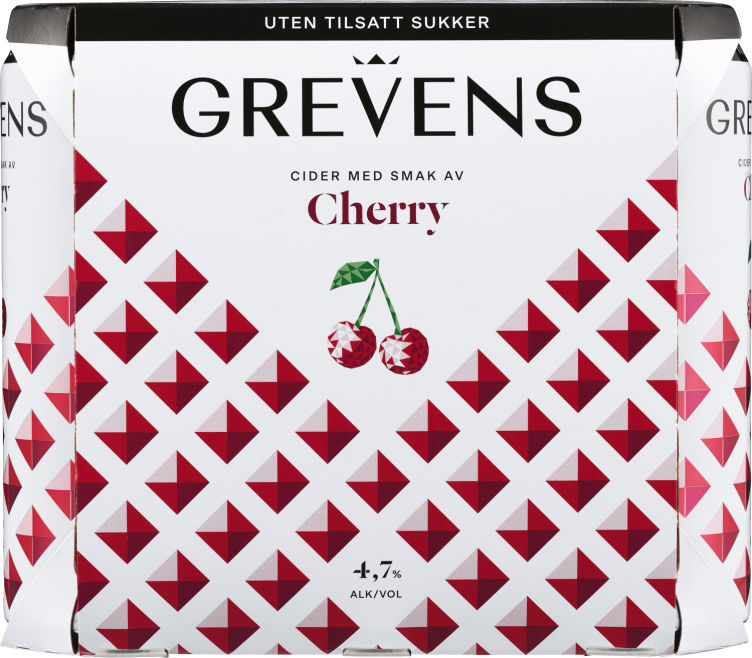 Grevens Cider Cherry 0,5lx6 boks
