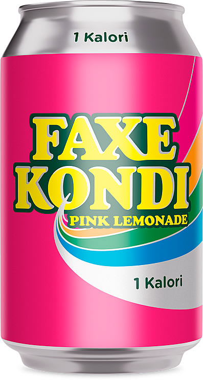 Faxe Kondi Pink Lemonade 0,33l boks
