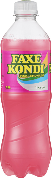 Faxe Kondi Pink Lemonade 0,5l flaske
