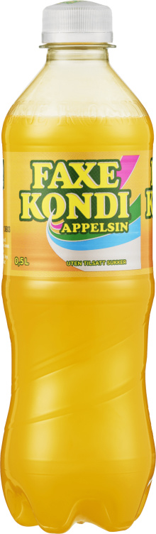 Faxe Kondi Appelsin 0,5l flaske