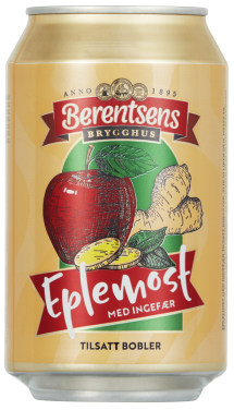 Eplemost&ingefær