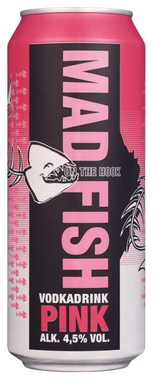 Mad Fish Pink 0,5l boks