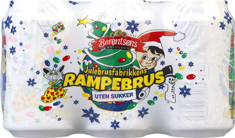 Product Image for Rampebrus Sukkerfri 0,33lx6 boks