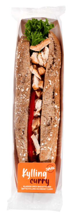 Baguette Kylling&Curry 230g Smak