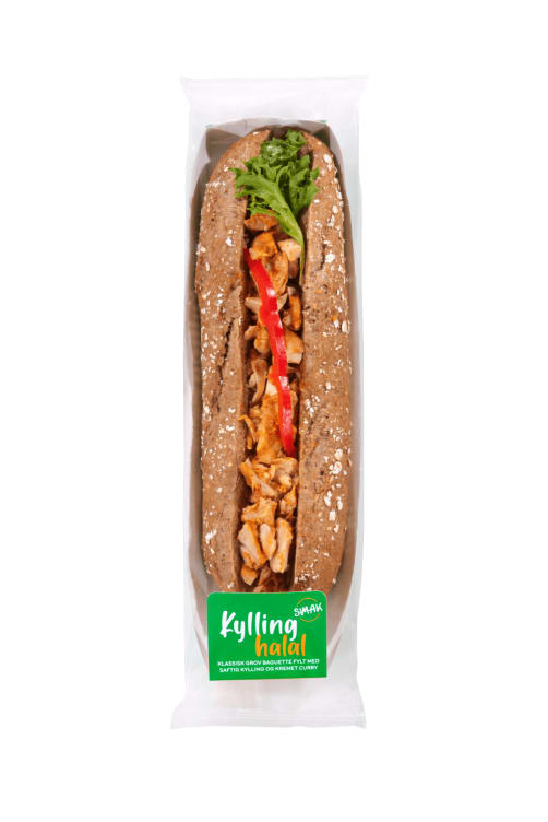 Product Image for Baguette Kylling Halal 235g Smak