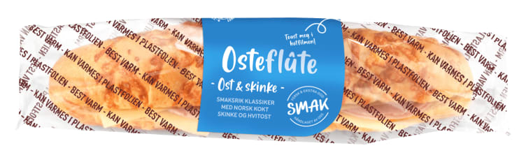 Osteflute Ost&Skinke 180g Smak