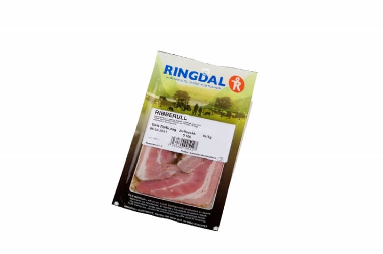 Ringdal Skivet Ribberull 100g