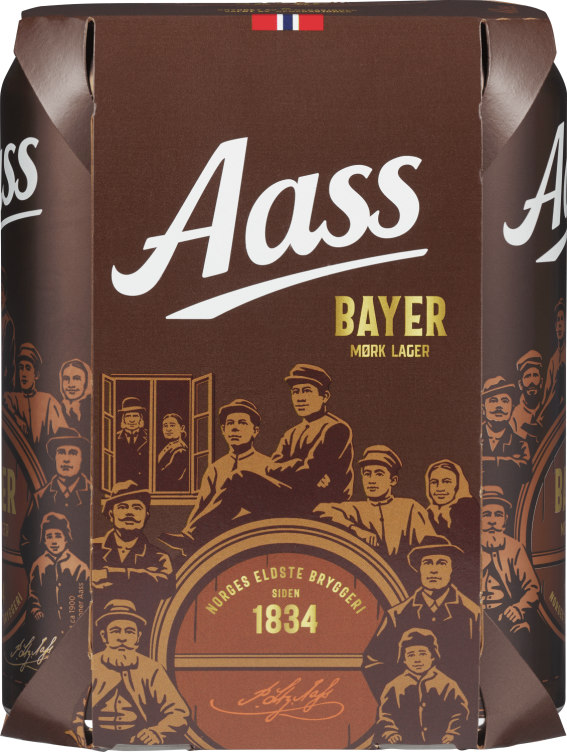 Aass Bayer 0,5lx4 boks
