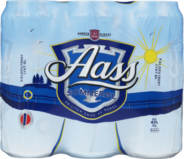 Aass Sommerøl 0,5lx6 boks