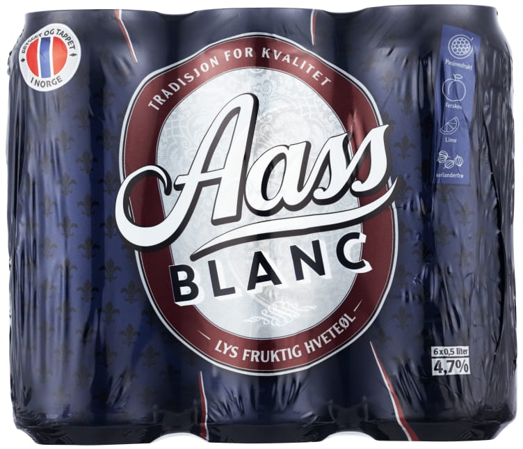 Aass Blanc 0,5lx6 boks